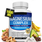 Magnesium Complex Capsules Dietary Supplement